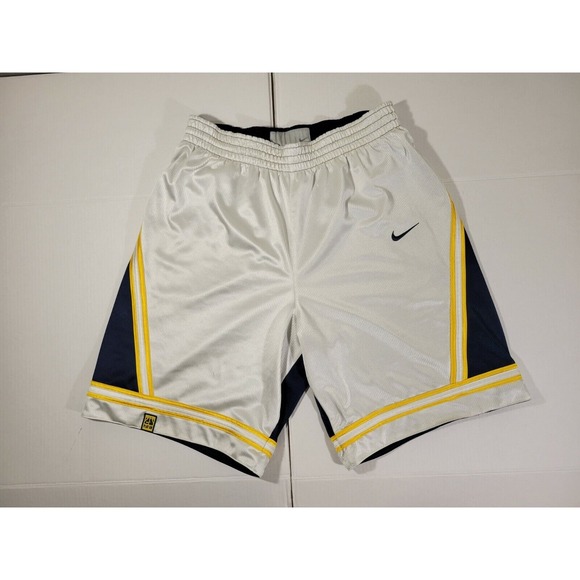 Vintage Y2K Silver Tag Nike‎ Basketball Reversible Shorts Play On Player Mens L - Picture 1 of 12